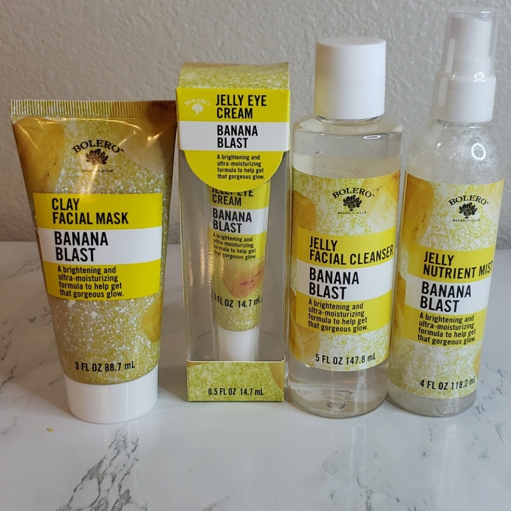 Bundle of 4 Banana Blast SkinCare